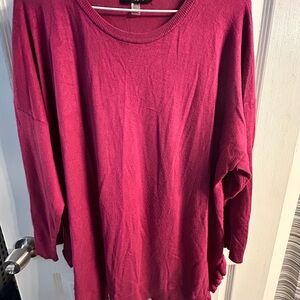 Vibrant Pink Long Sleeve sweater